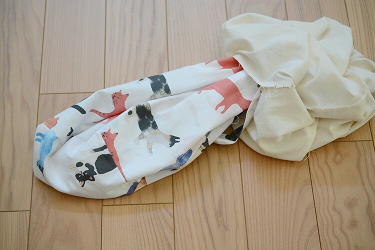 サイドポケット トートバッグ 作り方