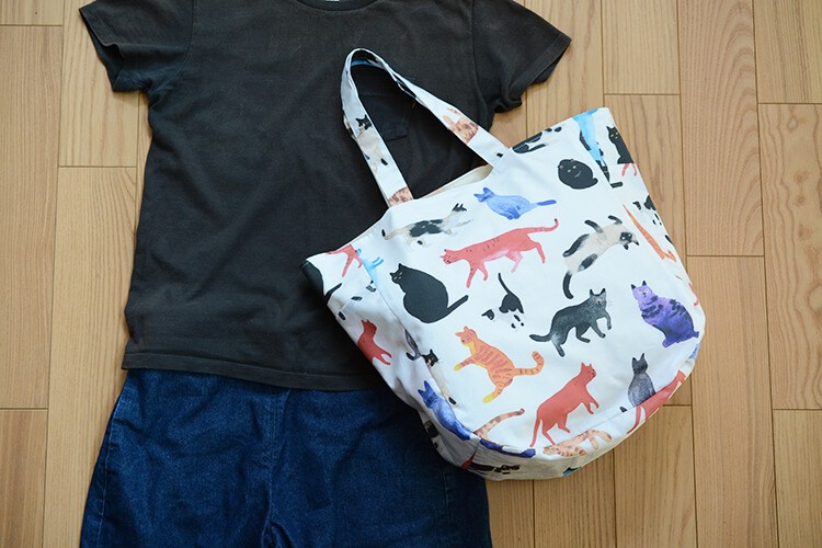 サイドポケット トートバッグ 作り方