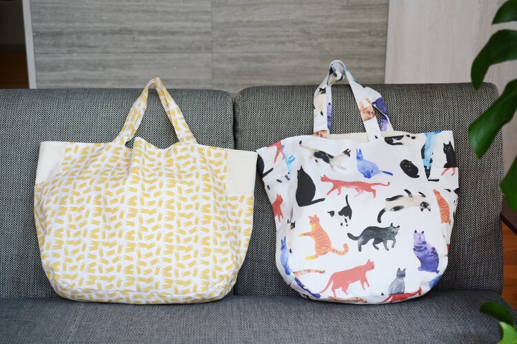 サイドポケット トートバッグ 作り方