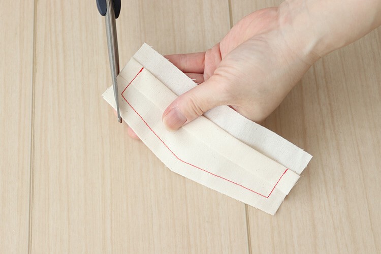 ゆったりクロップドパンツ　作り方