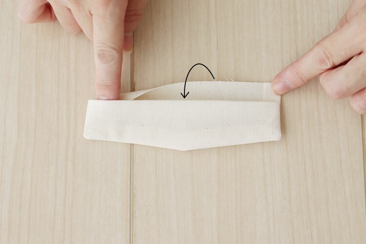 ゆったりクロップドパンツ　作り方