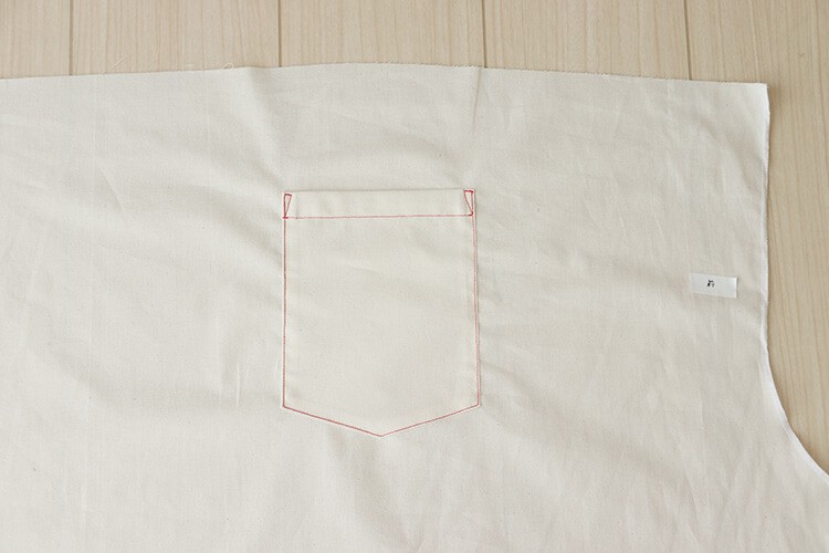 ゆったりクロップドパンツ　作り方