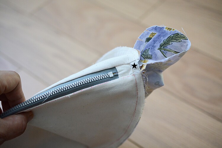 ラウンドバッグ　ショルダー　ボディ　作り方