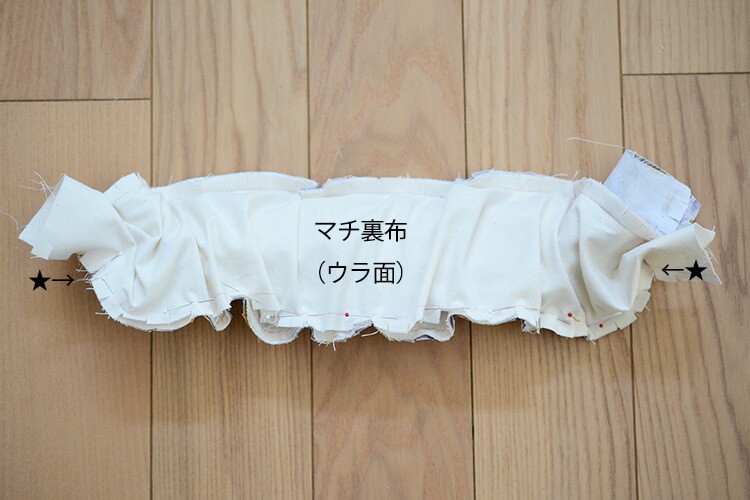 ラウンドバッグ　ショルダー　ボディ　作り方