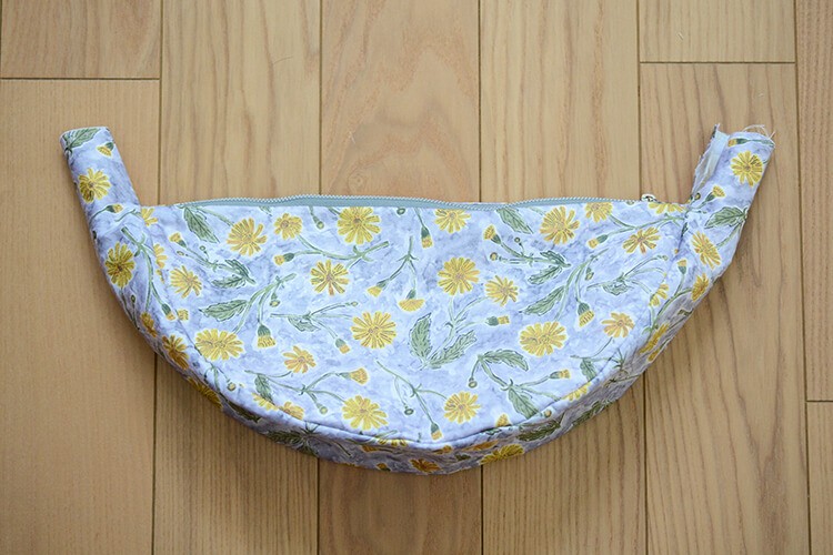 ラウンドバッグ　ショルダー　ボディ　作り方