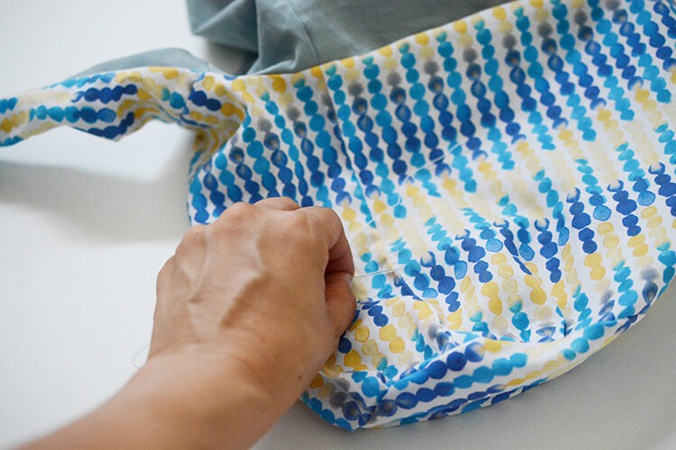 丸底　バルーン　トートバッグ　作り方