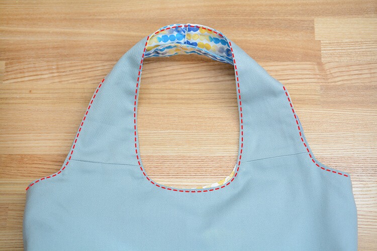 丸底　バルーン　トートバッグ　作り方