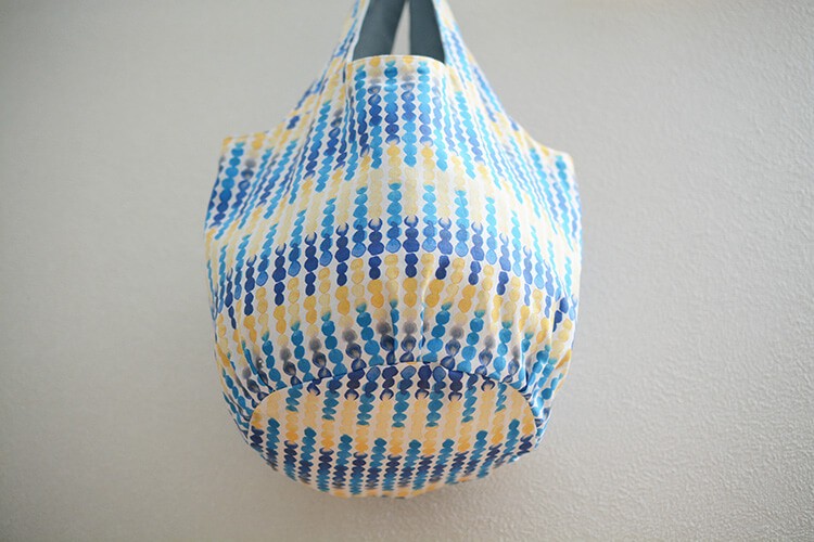 丸底　バルーン　トートバッグ　作り方