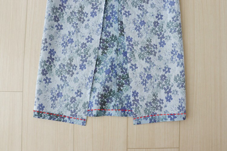 【ホームソーイング型紙シリーズ】No.63_レイヤードパンツ　作り方