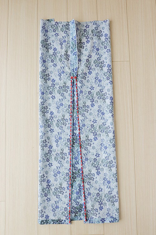 【ホームソーイング型紙シリーズ】No.63_レイヤードパンツ　作り方