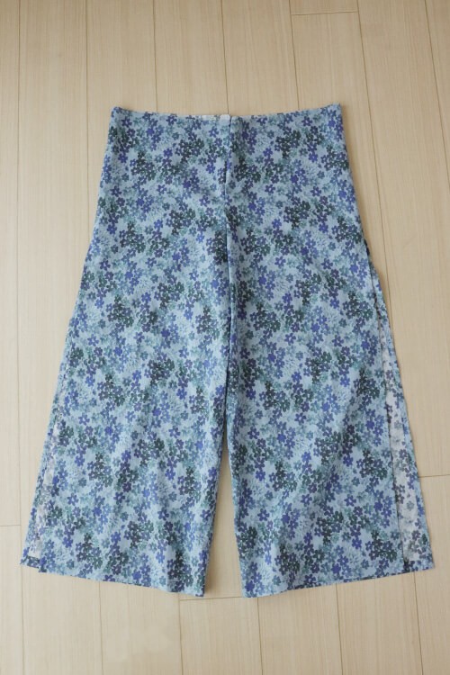 【ホームソーイング型紙シリーズ】No.63_レイヤードパンツ　作り方