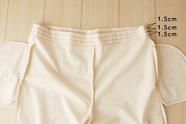 【ホームソーイング型紙シリーズ】No.65_イージーパンツ　作り方