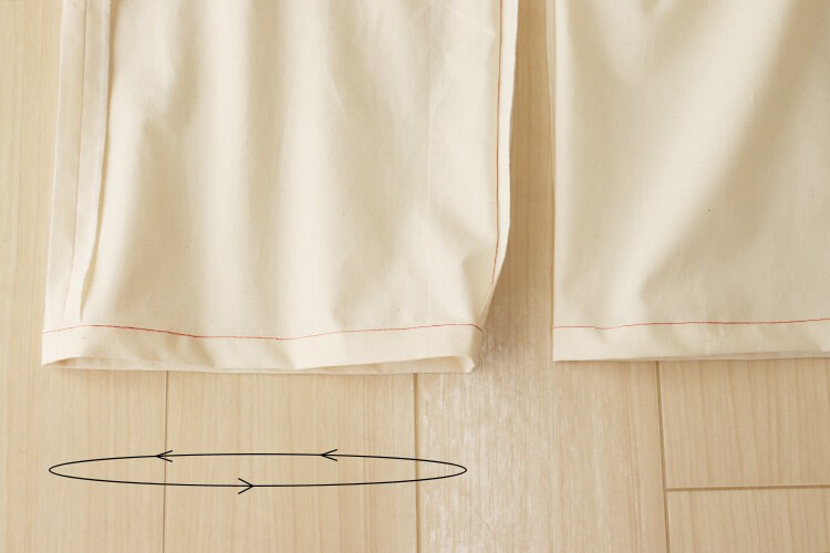 【ホームソーイング型紙シリーズ】No.65_イージーパンツ 作り方