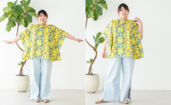 ぽっちゃりさん向けドルマンブラウスの作り方│（3L・4L・5L）【型紙不要】