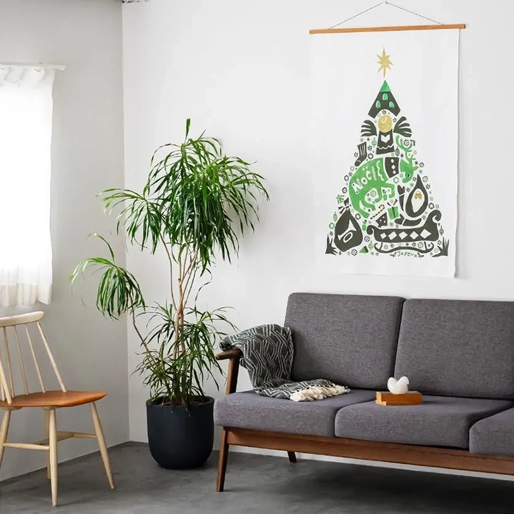 クリスマス ツリー タペストリー