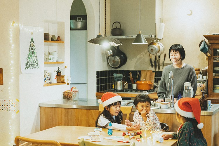 クリスマス ツリー タペストリー