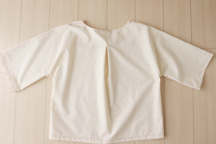 ホームソーイング型紙シリーズ】No.067_キモノスリーブプルオーバー　作り方