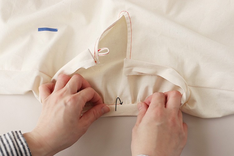 【ホームソーイング型紙シリーズNo.68】バルーンスリーブのふんわりエアーブラウス　作り方