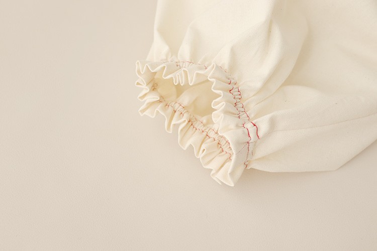 【ホームソーイング型紙シリーズNo.68】バルーンスリーブのふんわりエアーブラウス　作り方