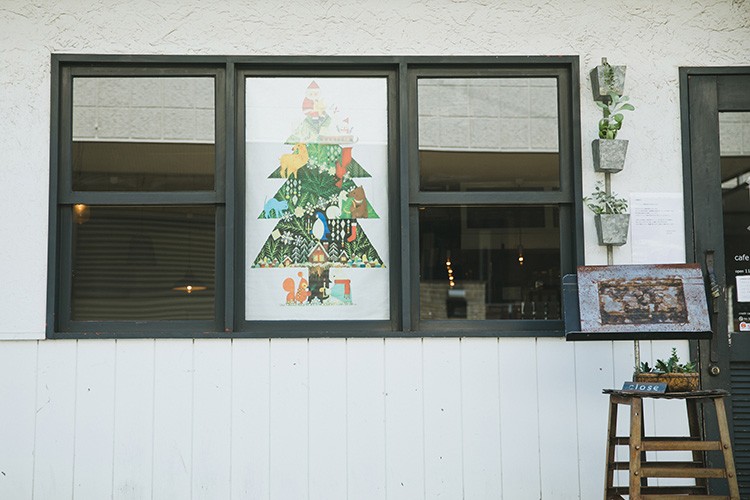 クリスマス ツリー タペストリー