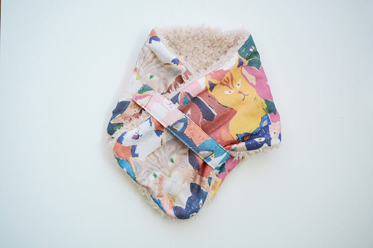 ミニマフラー ネックウォーマー 作り方