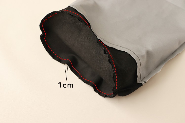 【ホームソーイング型紙シリーズNo.071】ワンハンドルシリンダーバッグ　作り方