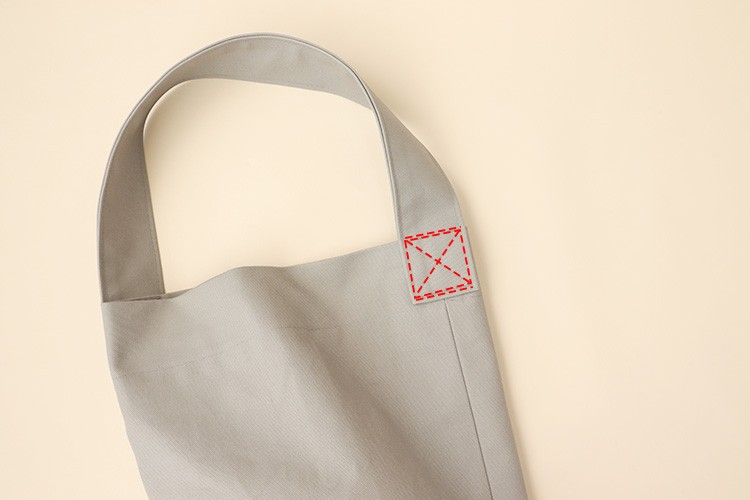 【ホームソーイング型紙シリーズNo.071】ワンハンドルシリンダーバッグ　作り方