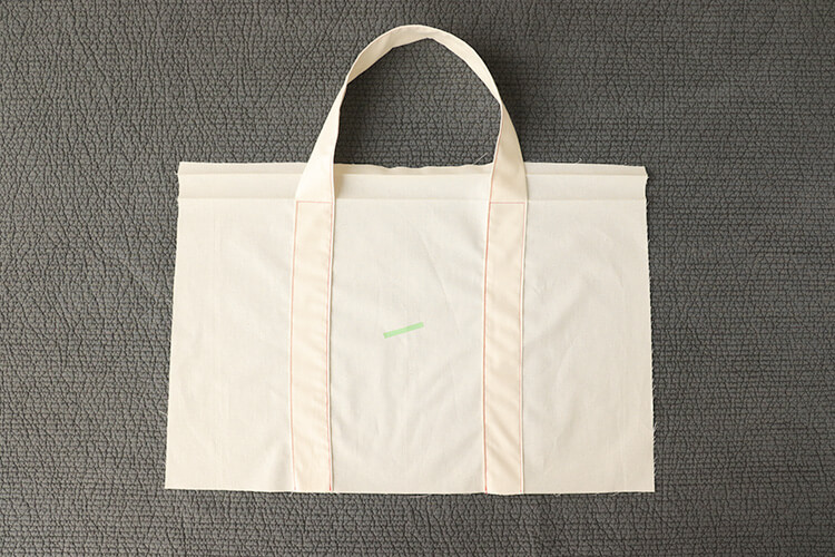 【ホームソーイング型紙シリーズNo.069】頼れるトートバッグ　作り方