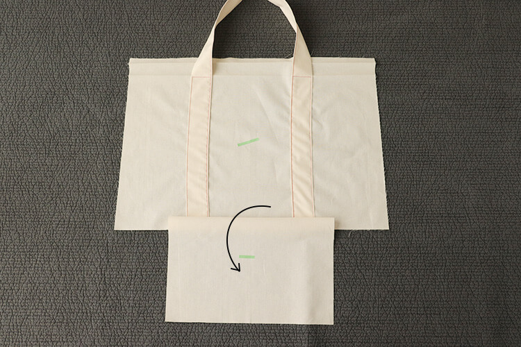 【ホームソーイング型紙シリーズNo.069】頼れるトートバッグ　作り方