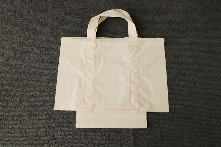 【ホームソーイング型紙シリーズNo.069】頼れるトートバッグ　作り方