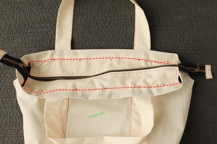 【ホームソーイング型紙シリーズNo.069】頼れるトートバッグ　作り方