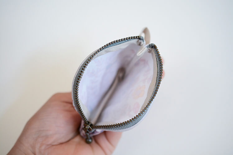 Ｌ型　ファスナー　ポーチ　ケース　作り方