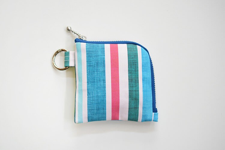 Ｌ型　ファスナー　ポーチ　ケース　作り方