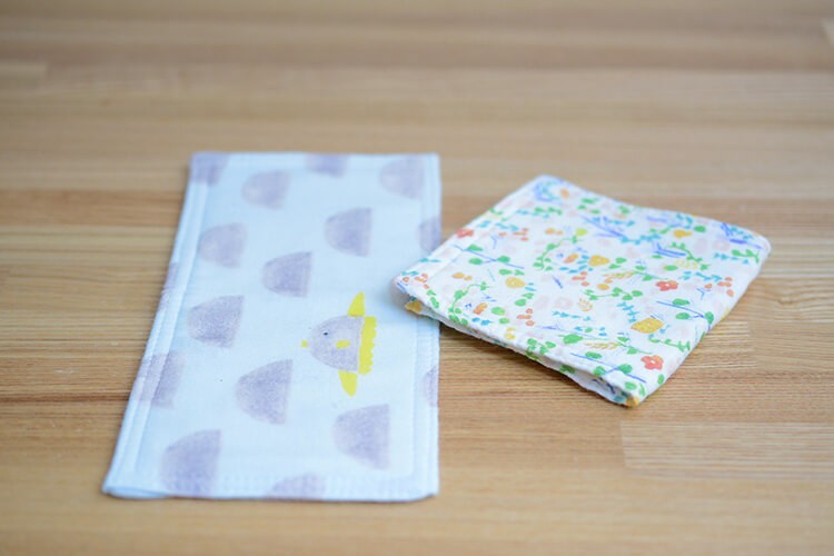 ハーフハンカチ 作り方