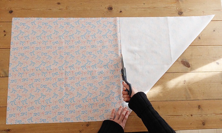 基本のハンカチの作り方