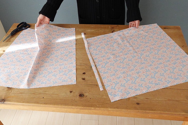 基本のハンカチの作り方