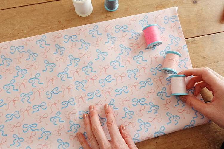 基本のハンカチの作り方