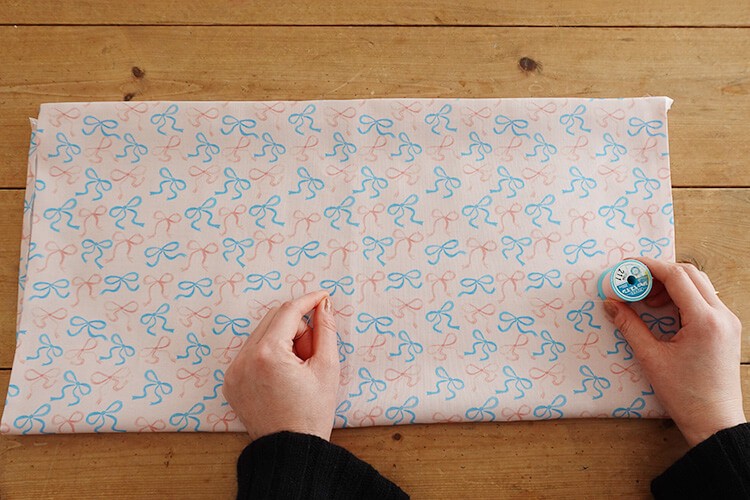 基本のハンカチの作り方