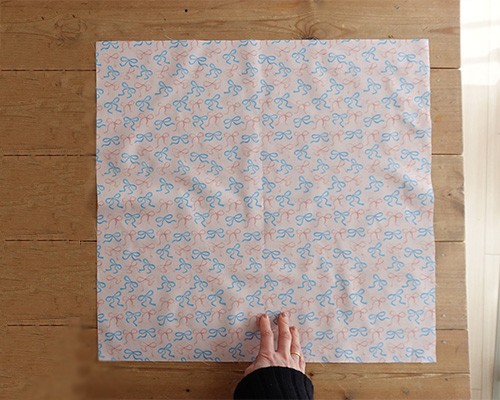 基本のハンカチの作り方