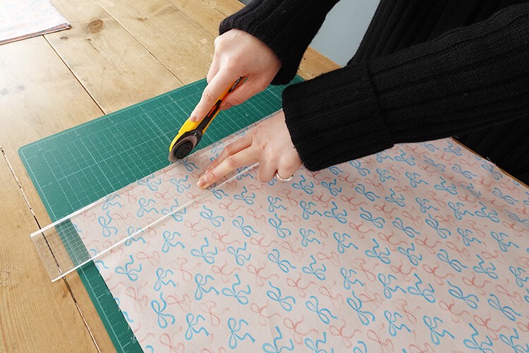 基本のハンカチの作り方