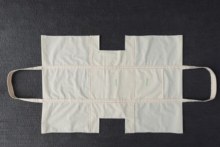 【ホームソーイング型紙シリーズ】 No.070_エブリデイトートバッグ　作り方