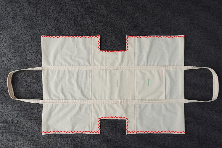 【ホームソーイング型紙シリーズ】 No.070_エブリデイトートバッグ　作り方