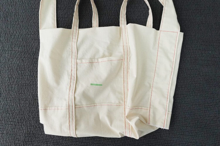 【ホームソーイング型紙シリーズ】 No.070_エブリデイトートバッグ　作り方