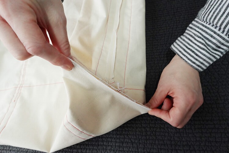 【ホームソーイング型紙シリーズ】 No.070_エブリデイトートバッグ　作り方