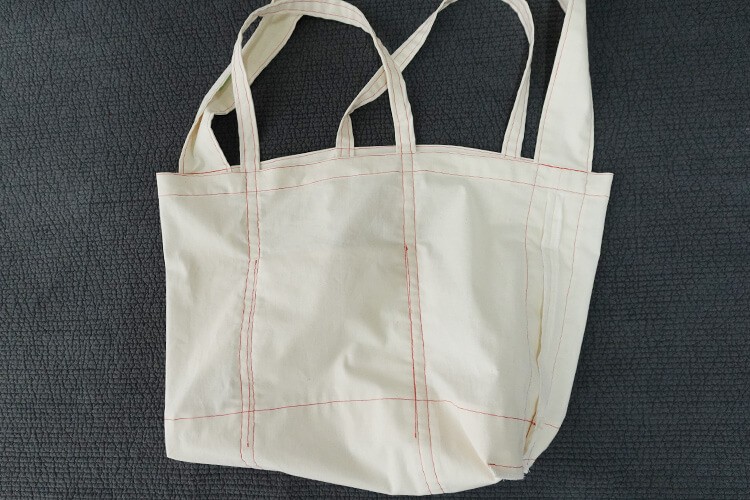 【ホームソーイング型紙シリーズ】 No.070_エブリデイトートバッグ　作り方