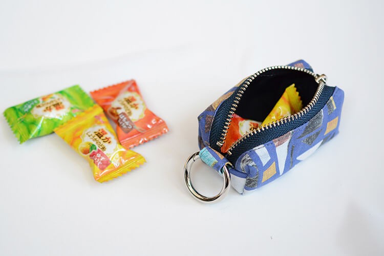 キーホルダーポーチ