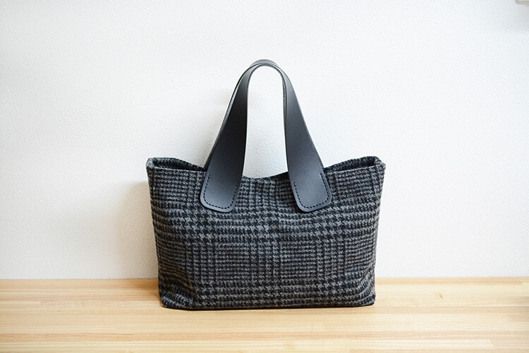 ツイード　トートバッグ　作り方