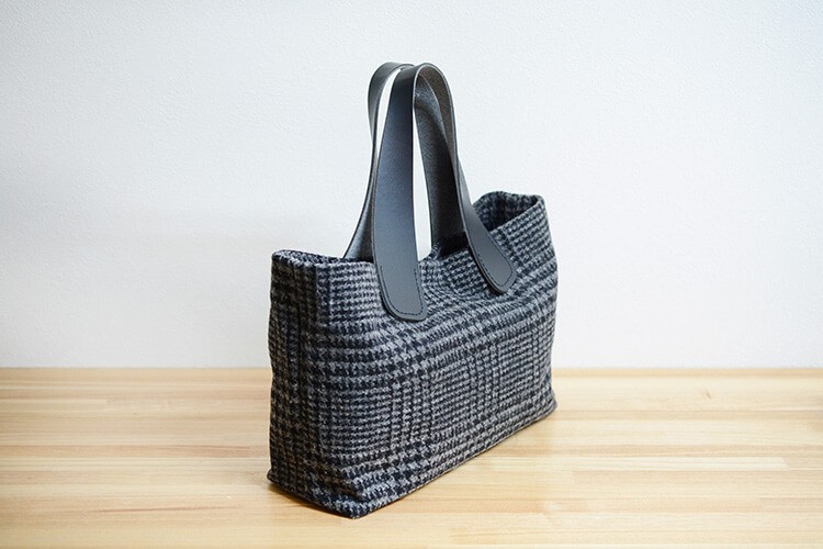 ツイード　トートバッグ　作り方