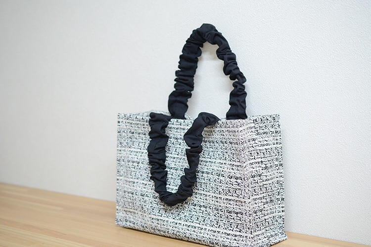 ツイード　トートバッグ　作り方
