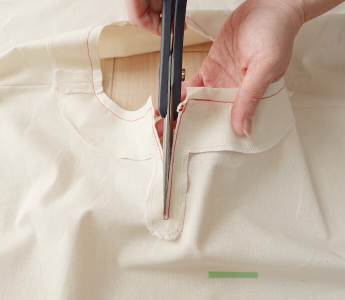 【ホームソーイング型紙シリーズNo.74】袖フレアのＡラインワンピース　作り方